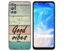 Funda Silicona para Doogee N40 Pro diseño Madera 01 Dibujos