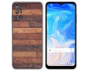 Funda Silicona para Doogee N40 Pro diseño Madera 03 Dibujos