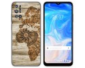 Funda Silicona para Doogee N40 Pro diseño Madera 07 Dibujos