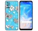 Funda Silicona para Doogee N40 Pro diseño Mariposas Dibujos