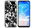 Funda Silicona para Doogee N40 Pro diseño Snow Camuflaje Dibujos