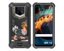 Funda Silicona Transparente para Oukitel WP15 diseño Avestruz Dibujos