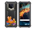 Funda Silicona Transparente para Oukitel WP15 diseño Leopardo Dibujos