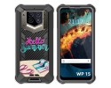 Funda Silicona Transparente para Oukitel WP15 diseño Summer Dibujos