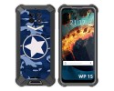 Funda Silicona para Oukitel WP15 diseño Camuflaje 03 Dibujos