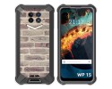 Funda Silicona para Oukitel WP15 diseño Ladrillo 01 Dibujos