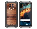 Funda Silicona para Oukitel WP15 diseño Madera 02 Dibujos