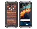 Funda Silicona para Oukitel WP15 diseño Madera 03 Dibujos