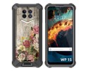 Funda Silicona para Oukitel WP15 diseño Madera 08 Dibujos