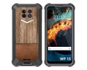 Funda Silicona para Oukitel WP15 diseño Madera 09 Dibujos