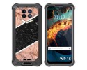 Funda Silicona para Oukitel WP15 diseño Mármol 07 Dibujos