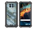 Funda Silicona para Oukitel WP15 diseño Mármol 09 Dibujos