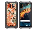 Funda Silicona para Oukitel WP15 diseño Mármol 12 Dibujos