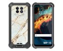 Funda Silicona para Oukitel WP15 diseño Mármol 13 Dibujos