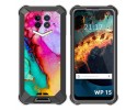 Funda Silicona para Oukitel WP15 diseño Mármol 15 Dibujos