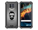 Funda Silicona para Oukitel WP15 diseño Barba Dibujos