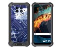 Funda Silicona para Oukitel WP15 diseño Circuito Dibujos