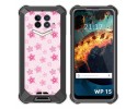 Funda Silicona para Oukitel WP15 diseño Flores Dibujos