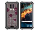 Funda Silicona para Oukitel WP15 diseño Flores Vintage Dibujos