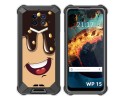 Funda Silicona para Oukitel WP15 diseño Helado Chocolate Dibujos