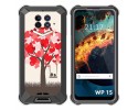 Funda Silicona para Oukitel WP15 diseño Pajaritos Dibujos