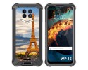 Funda Silicona para Oukitel WP15 diseño Paris Dibujos