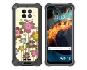 Funda Silicona para Oukitel WP15 diseño Primavera En Flor Dibujos