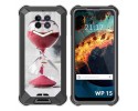 Funda Silicona para Oukitel WP15 diseño Reloj Dibujos