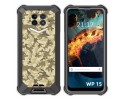 Funda Silicona para Oukitel WP15 diseño Sand Camuflaje Dibujos