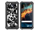 Funda Silicona para Oukitel WP15 diseño Snow Camuflaje Dibujos