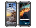 Funda Silicona para Oukitel WP15 diseño Sunset Dibujos