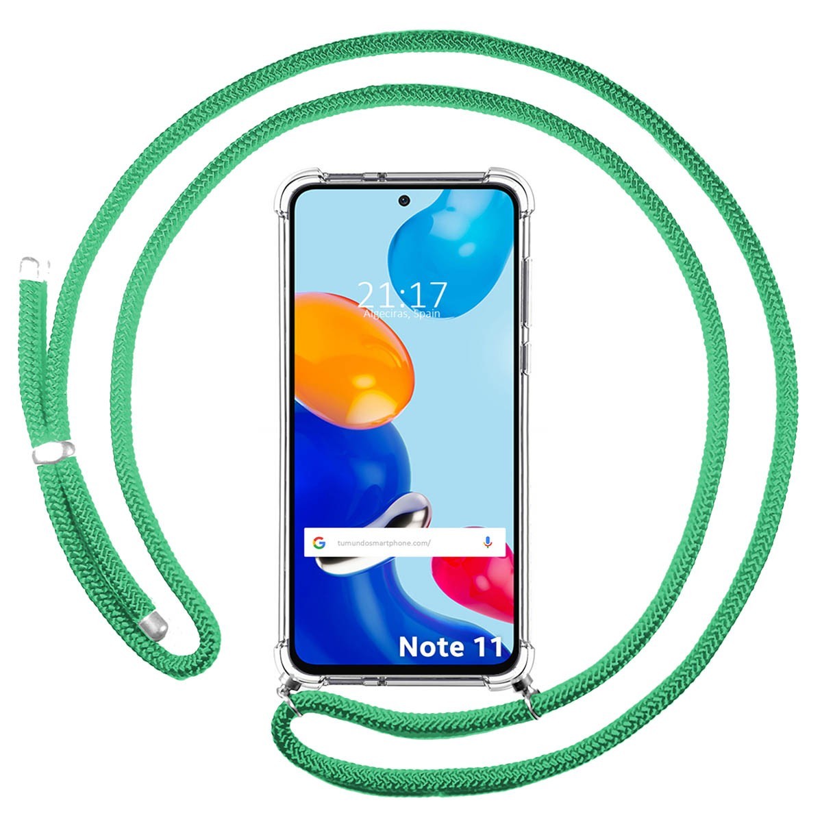 Funda móvil - TUMUNDOSMARTPHONE Xiaomi Redmi Note 11s 5G, Compatible con  Xiaomi Xiaomi Redmi Note 11s 5G, Verde