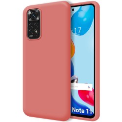 kwmobile Funda compatible con Xiaomi Redmi Note 11 / Note 11S - Funda  protectora de silicona TPU suave y delgada - Rosa neón
