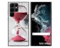 Funda Silicona para Samsung Galaxy S22 Ultra 5G diseño Reloj Dibujos