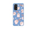 Funda Silicona Líquida Azul para Xiaomi Redmi Note 11 / 11s diseño Cerdos Dibujos
