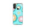 Funda Silicona Antigolpes para Motorola Moto E40 diseño Flores 05 Dibujos