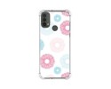 Funda Silicona Antigolpes para Motorola Moto E40 diseño Flores 06 Dibujos