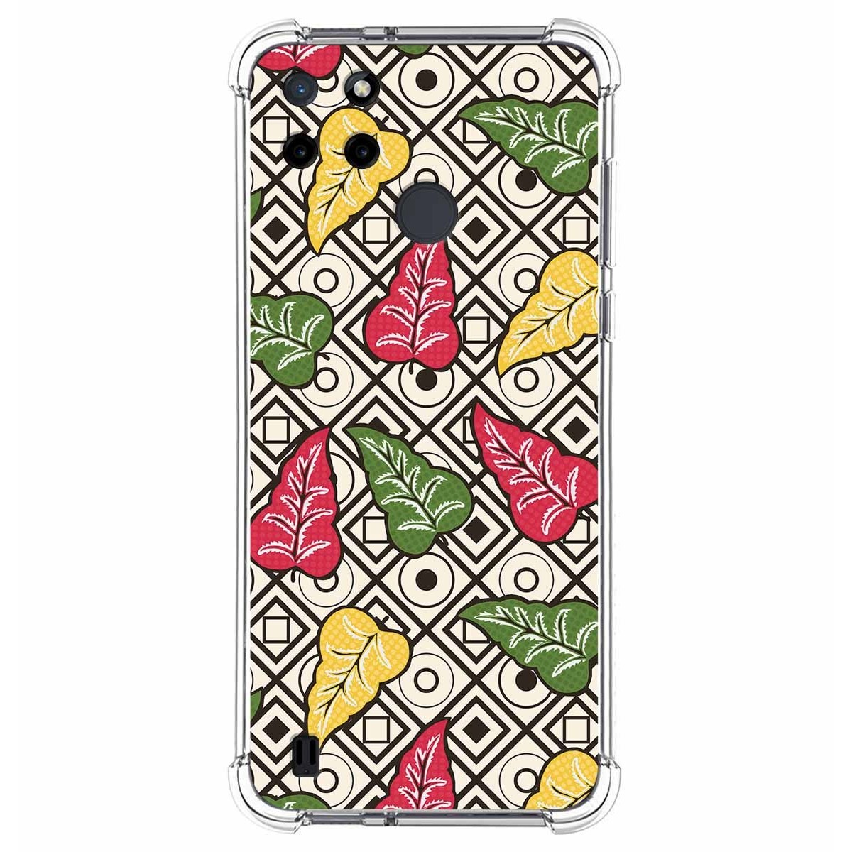 Funda Silicona Antigolpes para Realme C21Y / C25Y diseño Flores 11 Dibujos