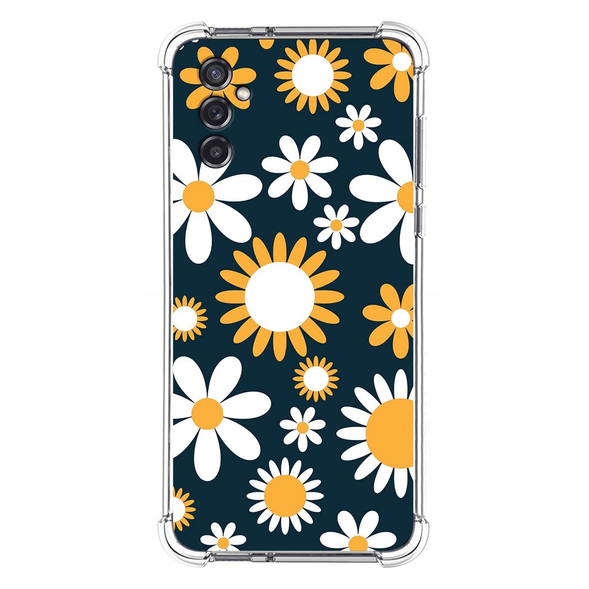 Funda Silicona Antigolpes para Samsung Galaxy M52 5G diseño Flores 08 Dibujos