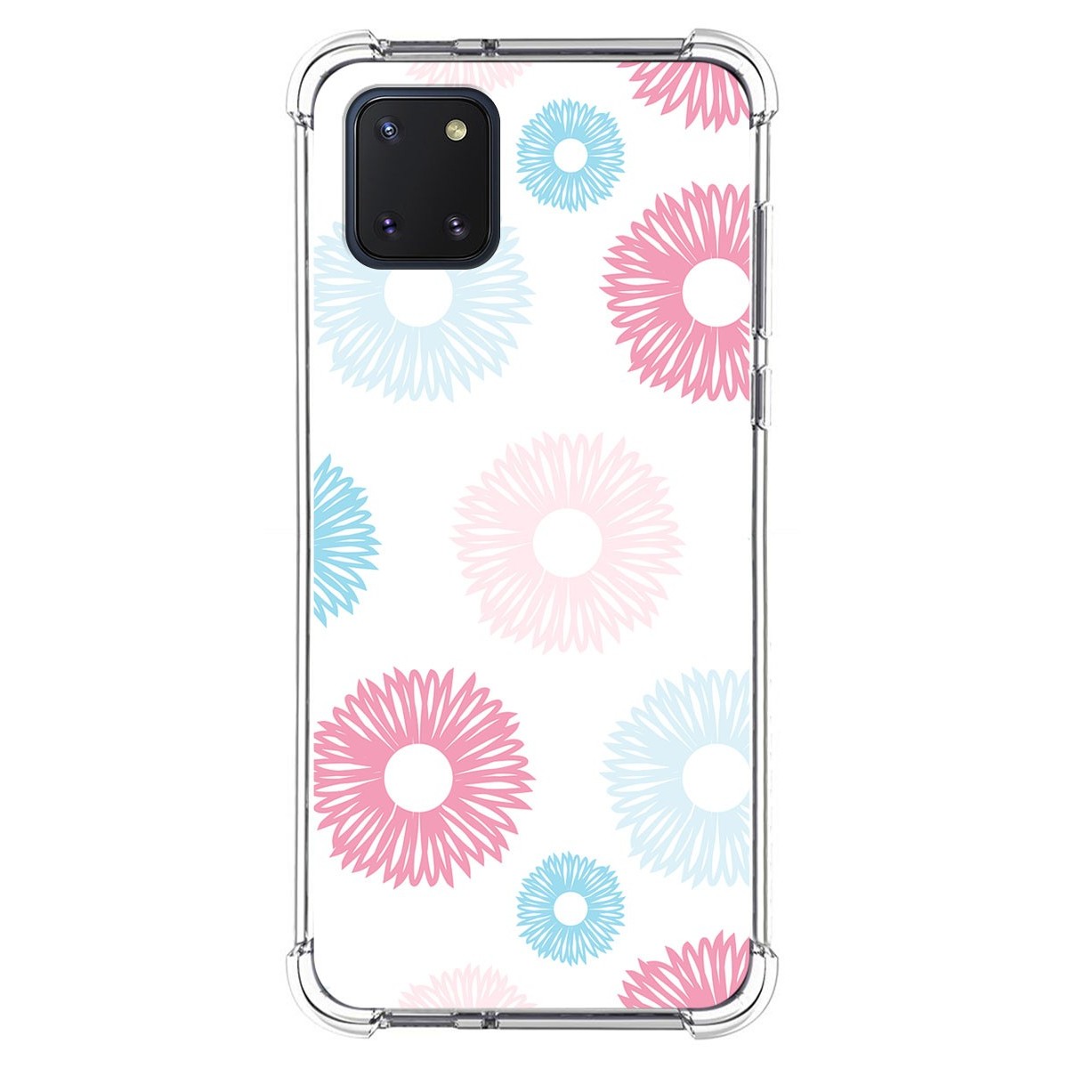 Funda Silicona Antigolpes para Samsung Galaxy Note 10 Lite diseño Flores 06 Dibujos