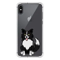 Funda Silicona Antigolpes para Iphone XS Max diseño Perros 01 Dibujos