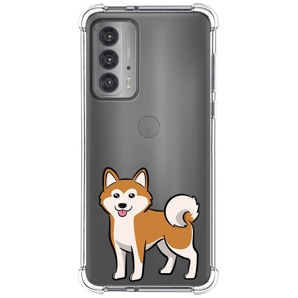 Funda Silicona Antigolpes para Motorola Edge 20 diseño Perros 02 Dibujos