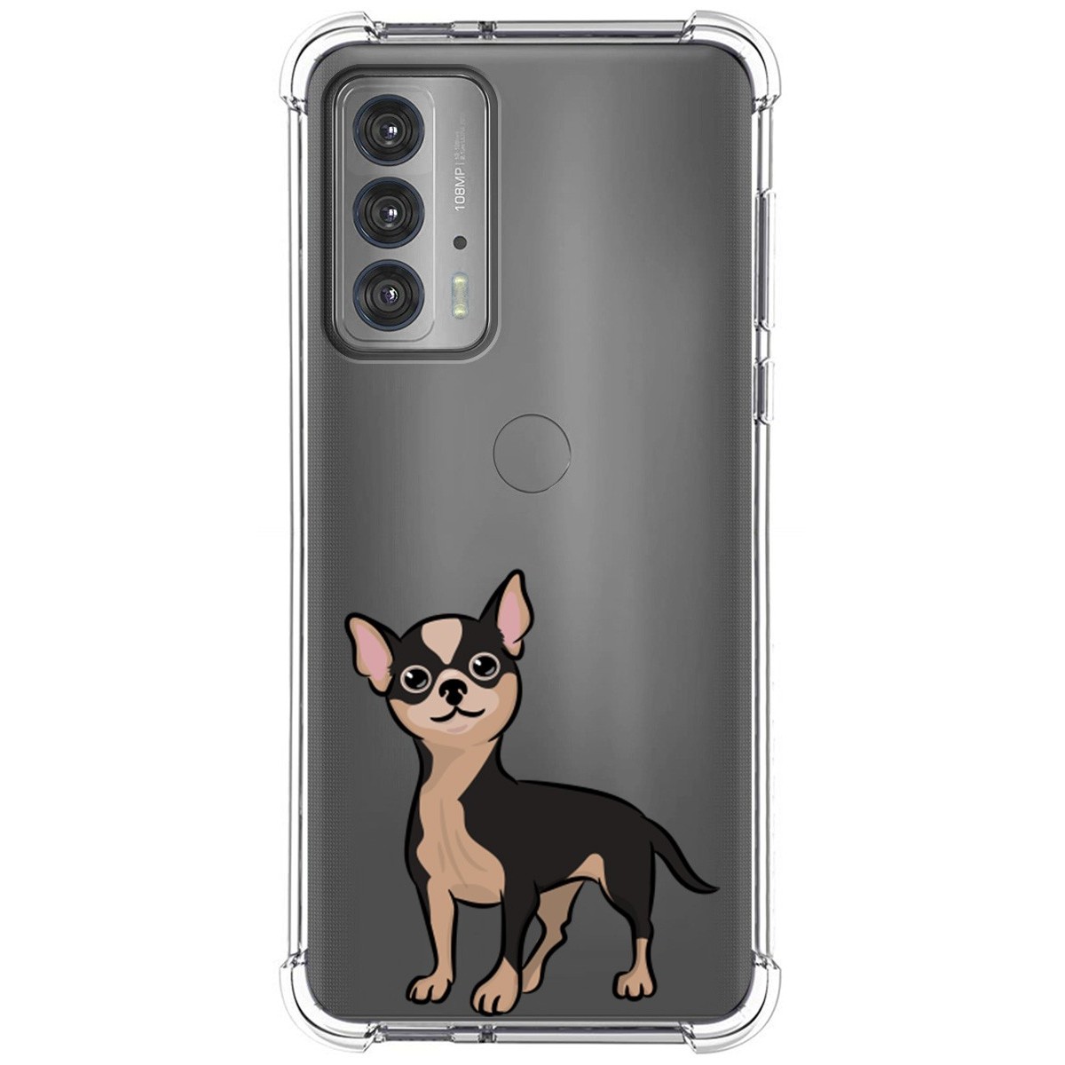 Funda Silicona Antigolpes para Motorola Edge 20 diseño Perros 05 Dibujos