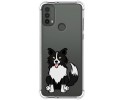 Funda Silicona Antigolpes para Motorola Moto E40 diseño Perros 01 Dibujos