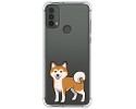 Funda Silicona Antigolpes para Motorola Moto E40 diseño Perros 02 Dibujos