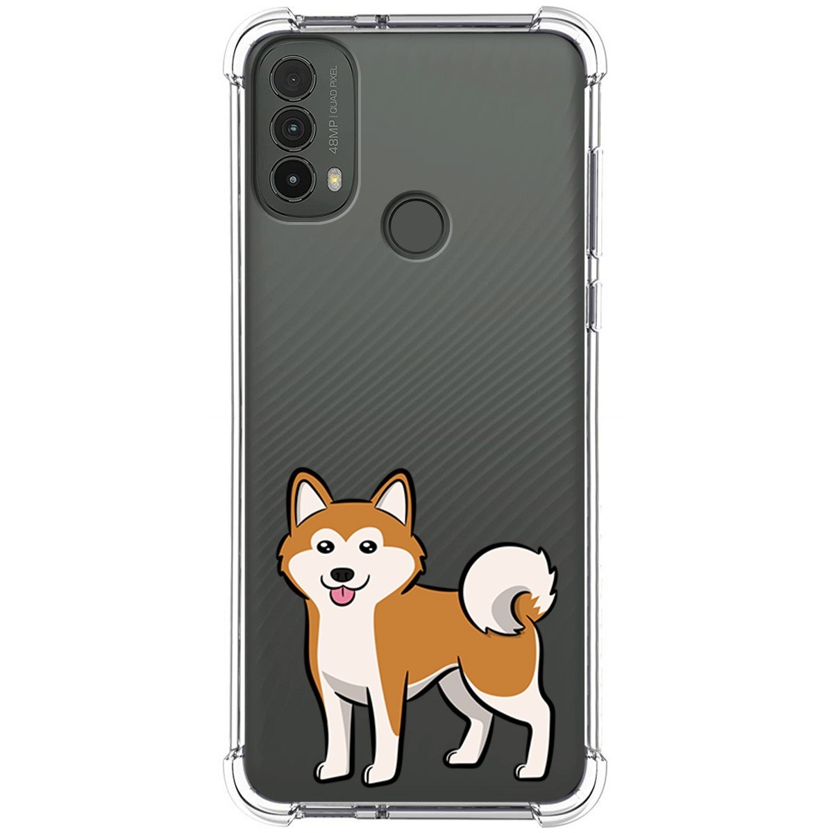 Funda Silicona Antigolpes para Motorola Moto E40 diseño Perros 02 Dibujos