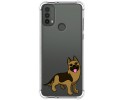 Funda Silicona Antigolpes para Motorola Moto E40 diseño Perros 03 Dibujos