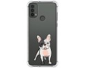 Funda Silicona Antigolpes para Motorola Moto E40 diseño Perros 06 Dibujos