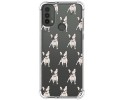 Funda Silicona Antigolpes para Motorola Moto E40 diseño Perros 12 Dibujos