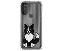 Funda Silicona Antigolpes para Motorola Moto G71 5G diseño Perros 01 Dibujos